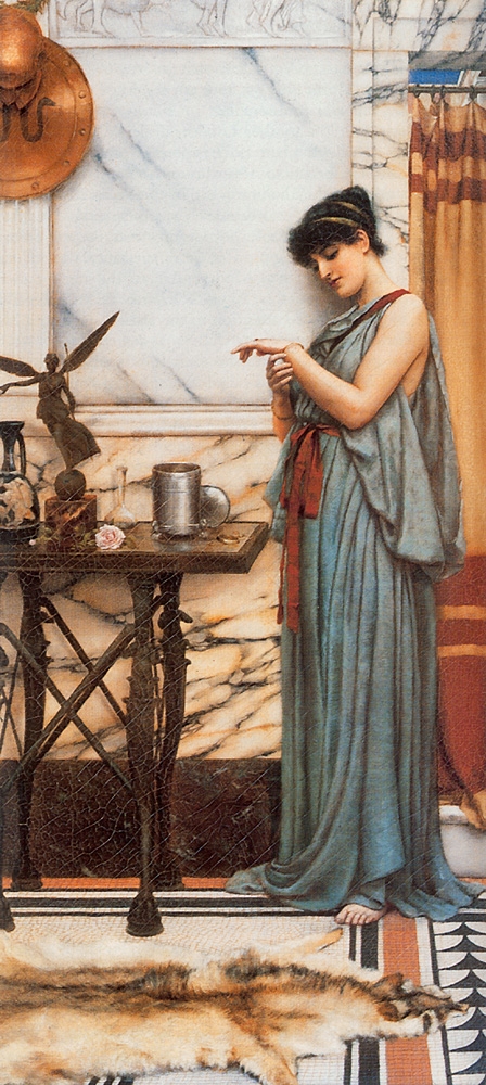 John William Godward (1861-1922) - His Birthday Gift.JPG